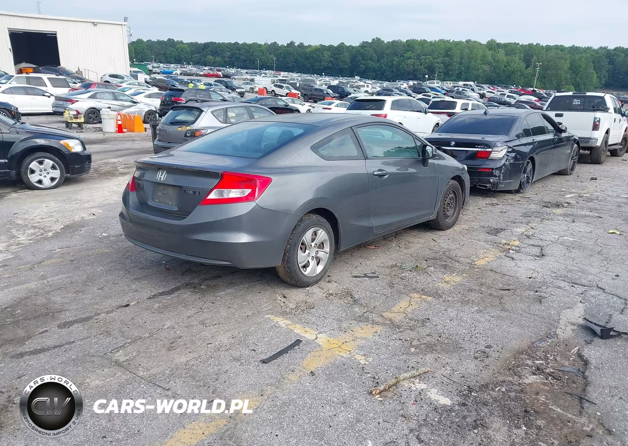2013 Honda Civic Lx VIN:2HGFG3B50DH513350 - 4