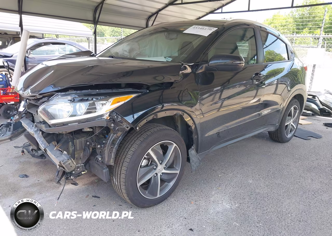 2022 Honda Hr-V Awd Ex-L VIN:3CZRU6H70NM758063 - 2