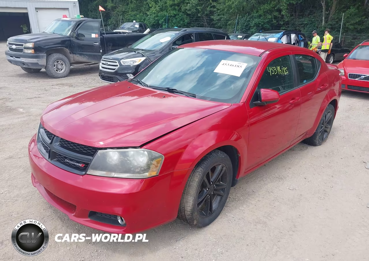 2014 Dodge Avenger Sxt VIN:1C3CDZCBXEN233997 - 2
