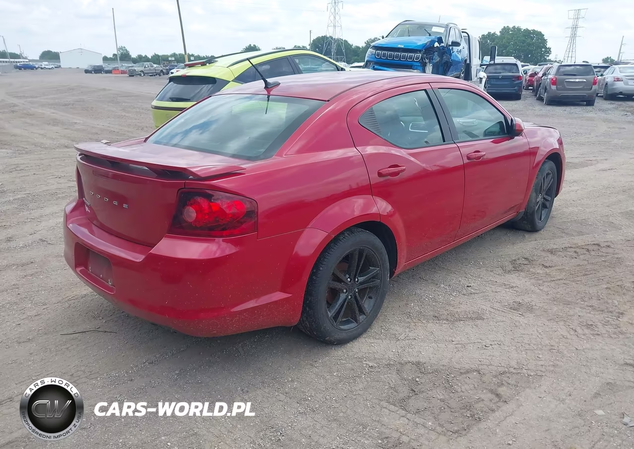 2014 Dodge Avenger Sxt VIN:1C3CDZCBXEN233997 - 4