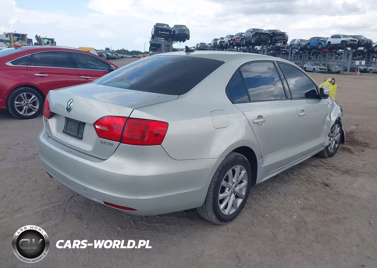 2011 Volkswagen Jetta 2.5L Se VIN:3VWDZ7AJ1BM082308 - 4