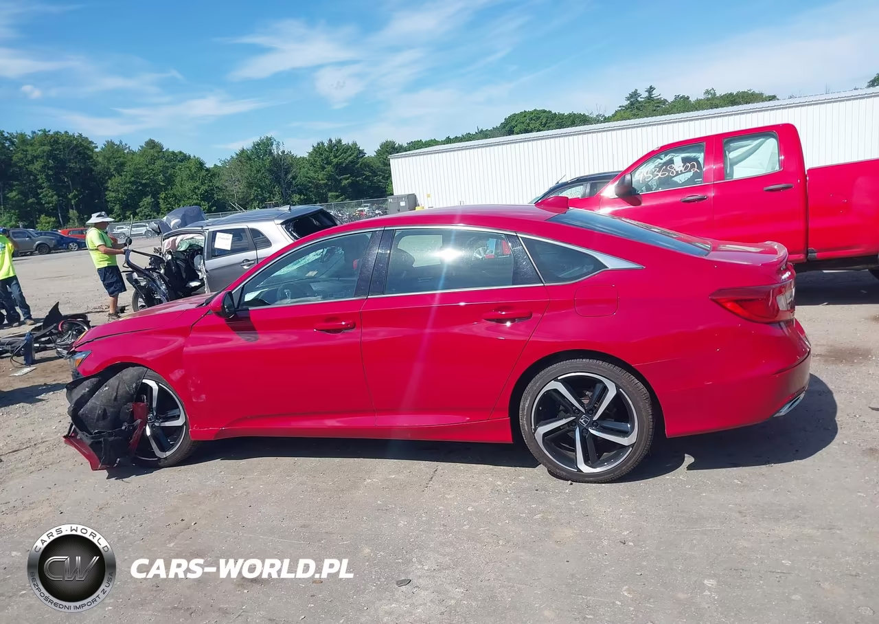 2018 Honda Accord Sport VIN:1HGCV1F31JA016629 - 14