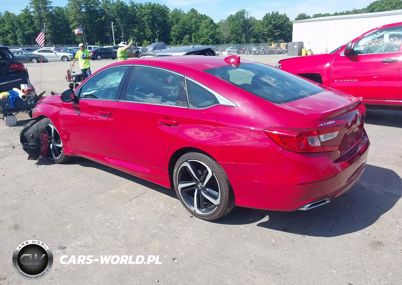 2018 Honda Accord Sport VIN:1HGCV1F31JA016629 - 3