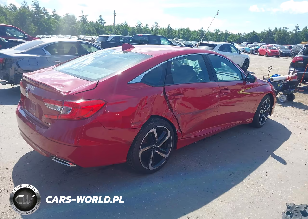2018 Honda Accord Sport VIN:1HGCV1F31JA016629 - 4