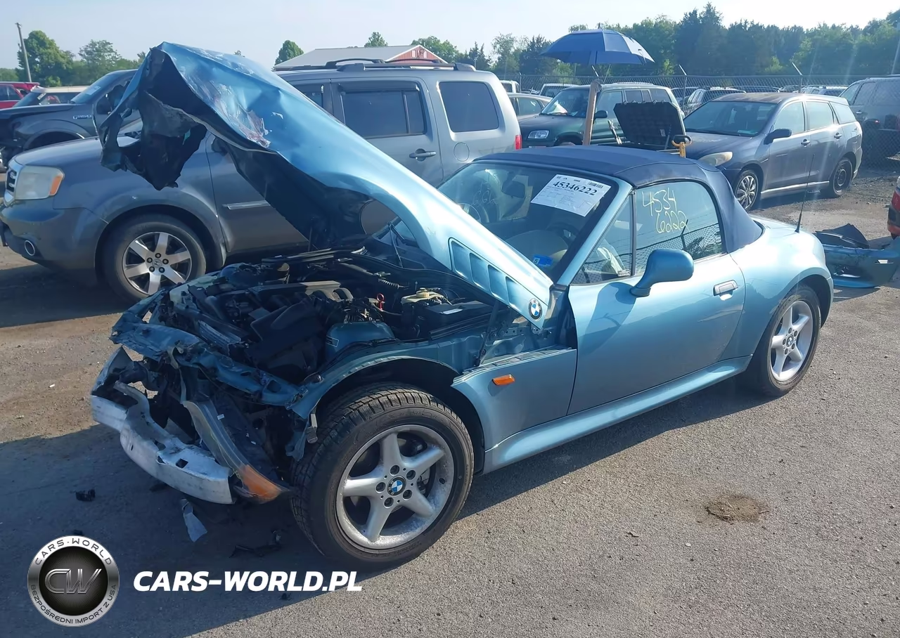 1998 BMW Z3 2.8 VIN:4USCJ333XWLG20067 - 2