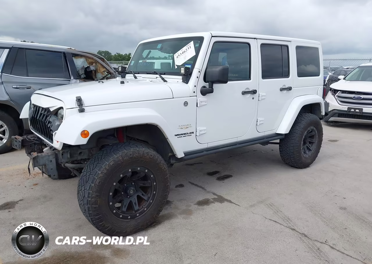 2013 Jeep Wrangler Unlimited Sahara VIN:1C4HJWEG5DL505013 - 2