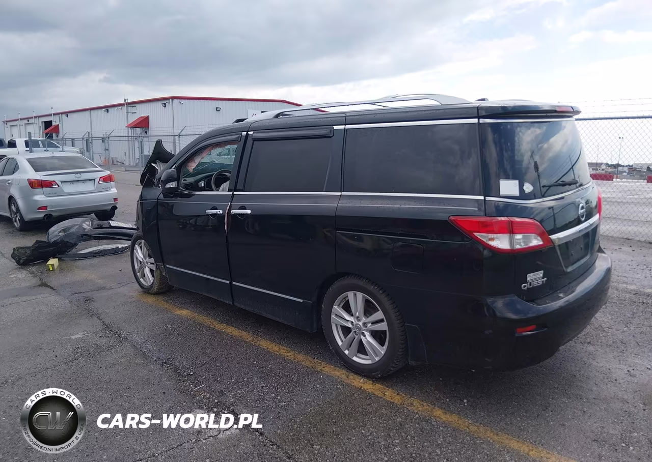 2012 Nissan Quest Le VIN:JN8AE2KP8C9040410 - 3