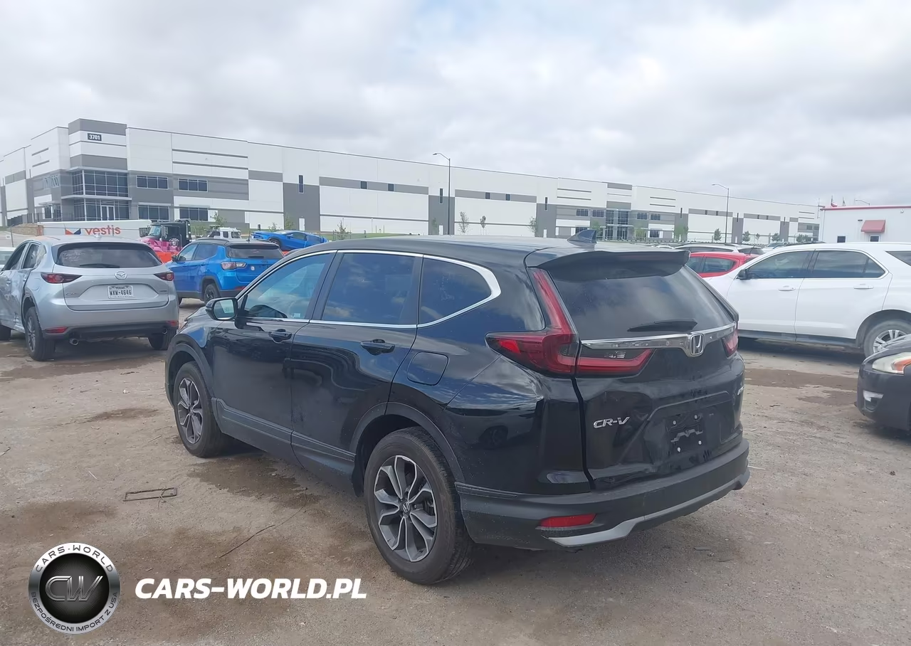 2021 Honda Cr-V Awd Ex VIN:2HKRW2H50MH605193 - 3