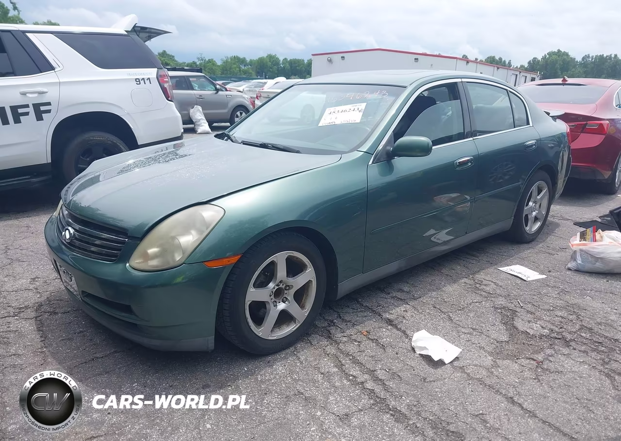 2003 Infiniti G35 Luxury Leather VIN:JNKCV51E03M010190 - 2