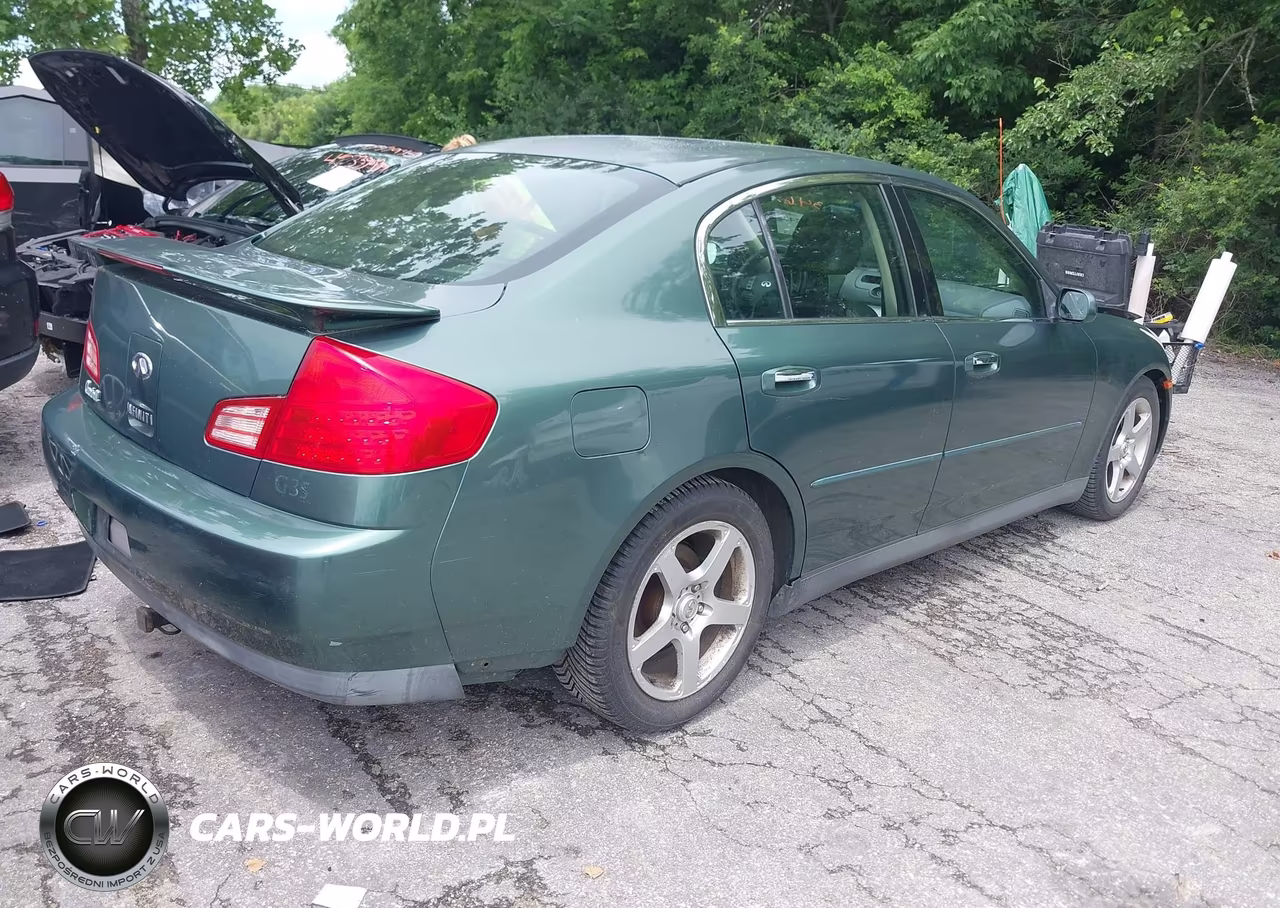 2003 Infiniti G35 Luxury Leather VIN:JNKCV51E03M010190 - 4