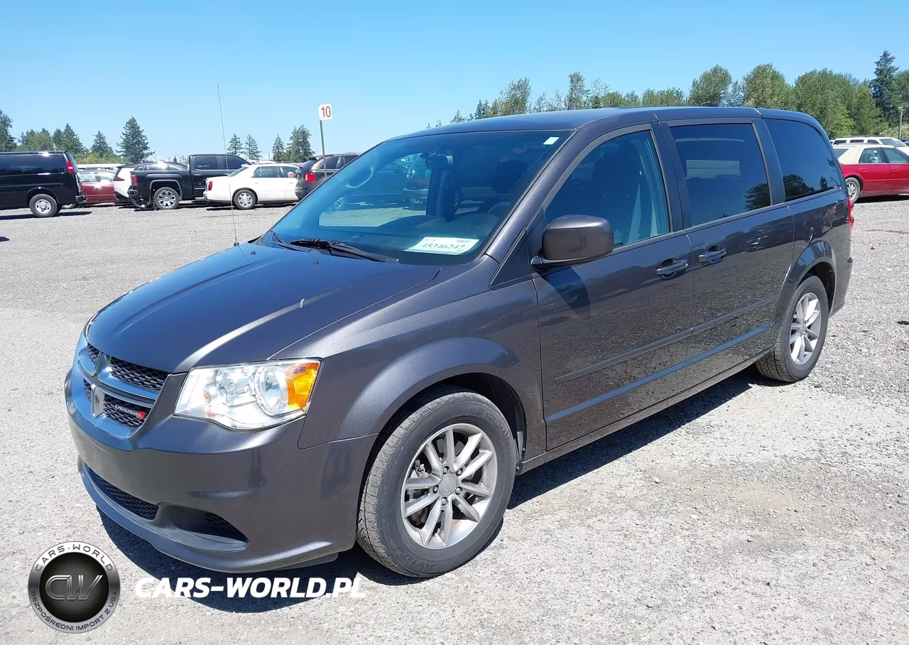 2016 Dodge Grand Caravan Se Plus VIN:2C4RDGBG4GR395640 - 2