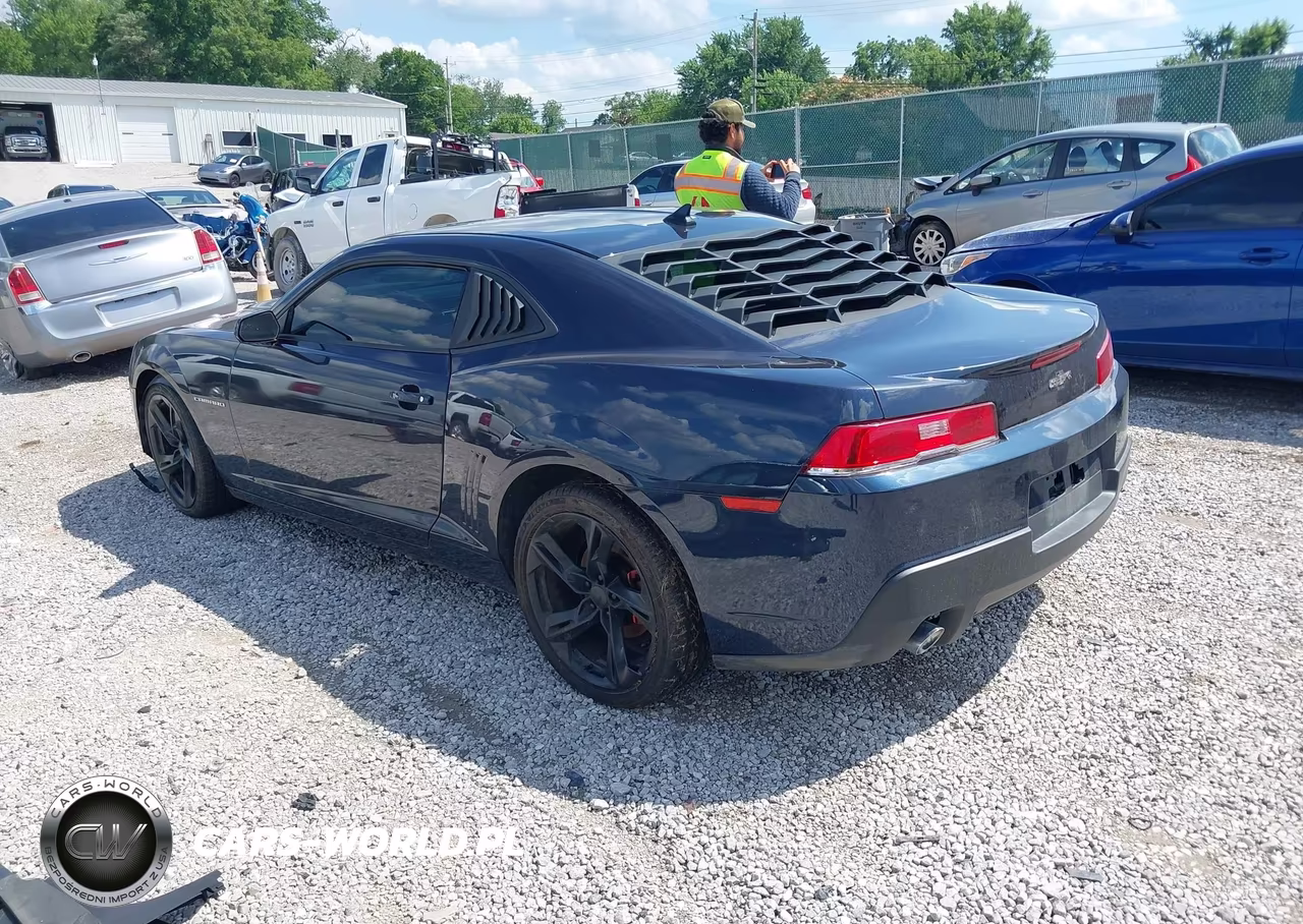 2014 Chevrolet Camaro 2Ls VIN:2G1FA1E30E9135260 - 3