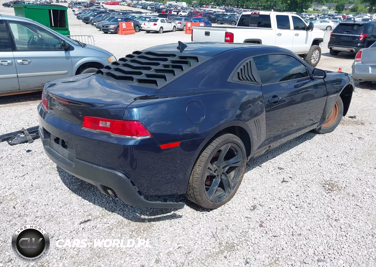 2014 Chevrolet Camaro 2Ls VIN:2G1FA1E30E9135260 - 4
