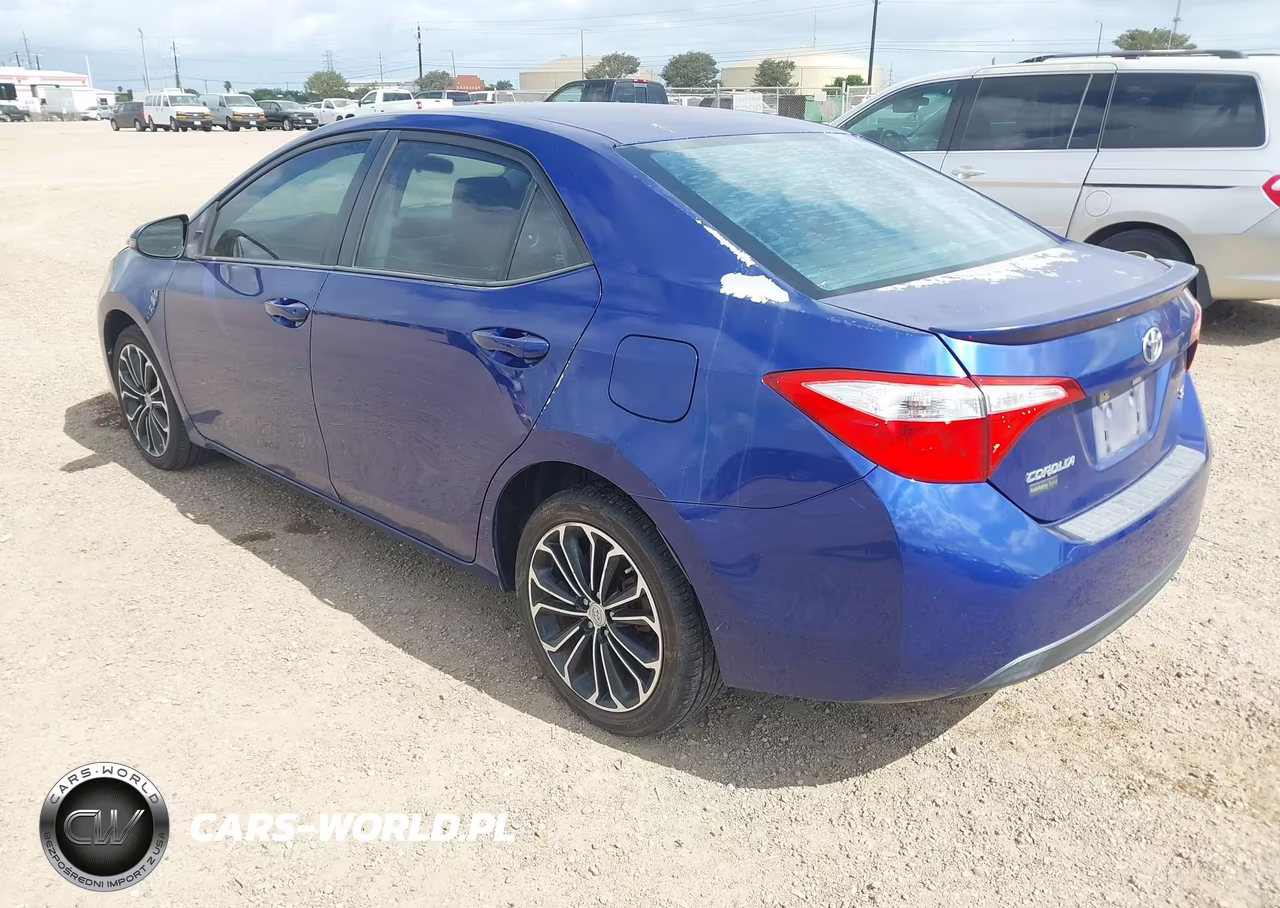 2015 Toyota Corolla S Plus VIN:5YFBURHE4FP261910 - 3