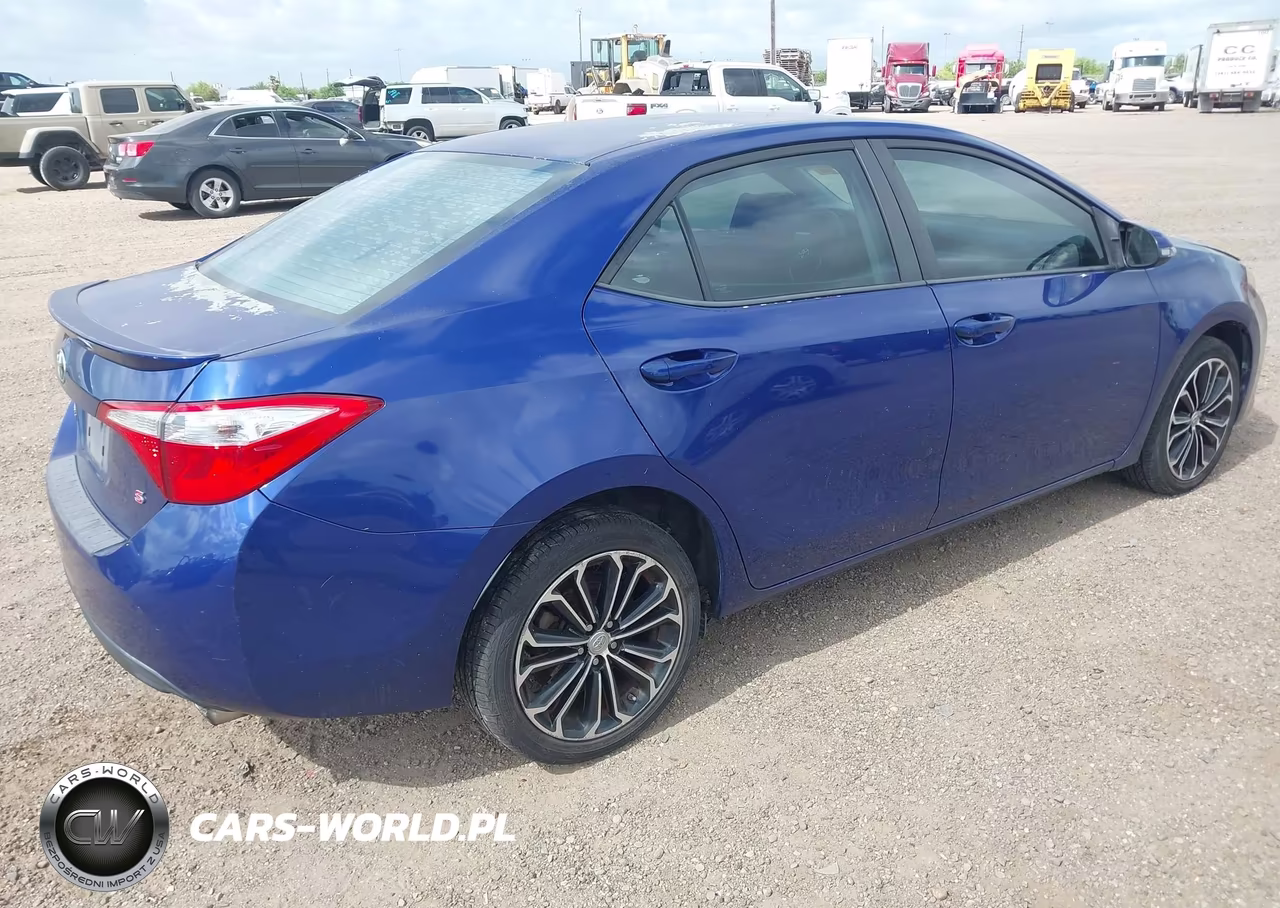 2015 Toyota Corolla S Plus VIN:5YFBURHE4FP261910 - 4