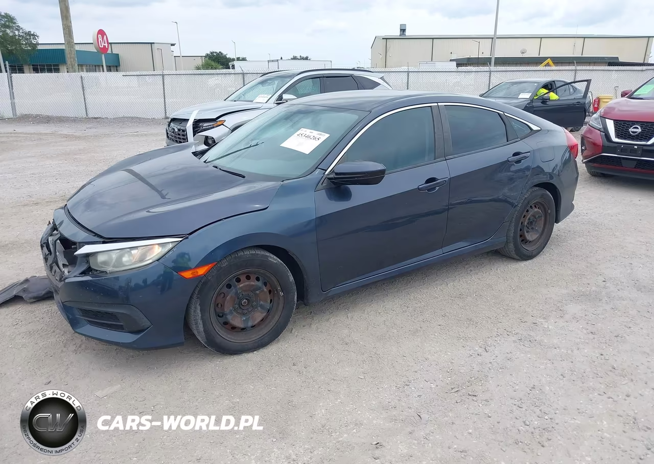 2017 Honda Civic Lx VIN:19XFC2F53HE021752 - 2