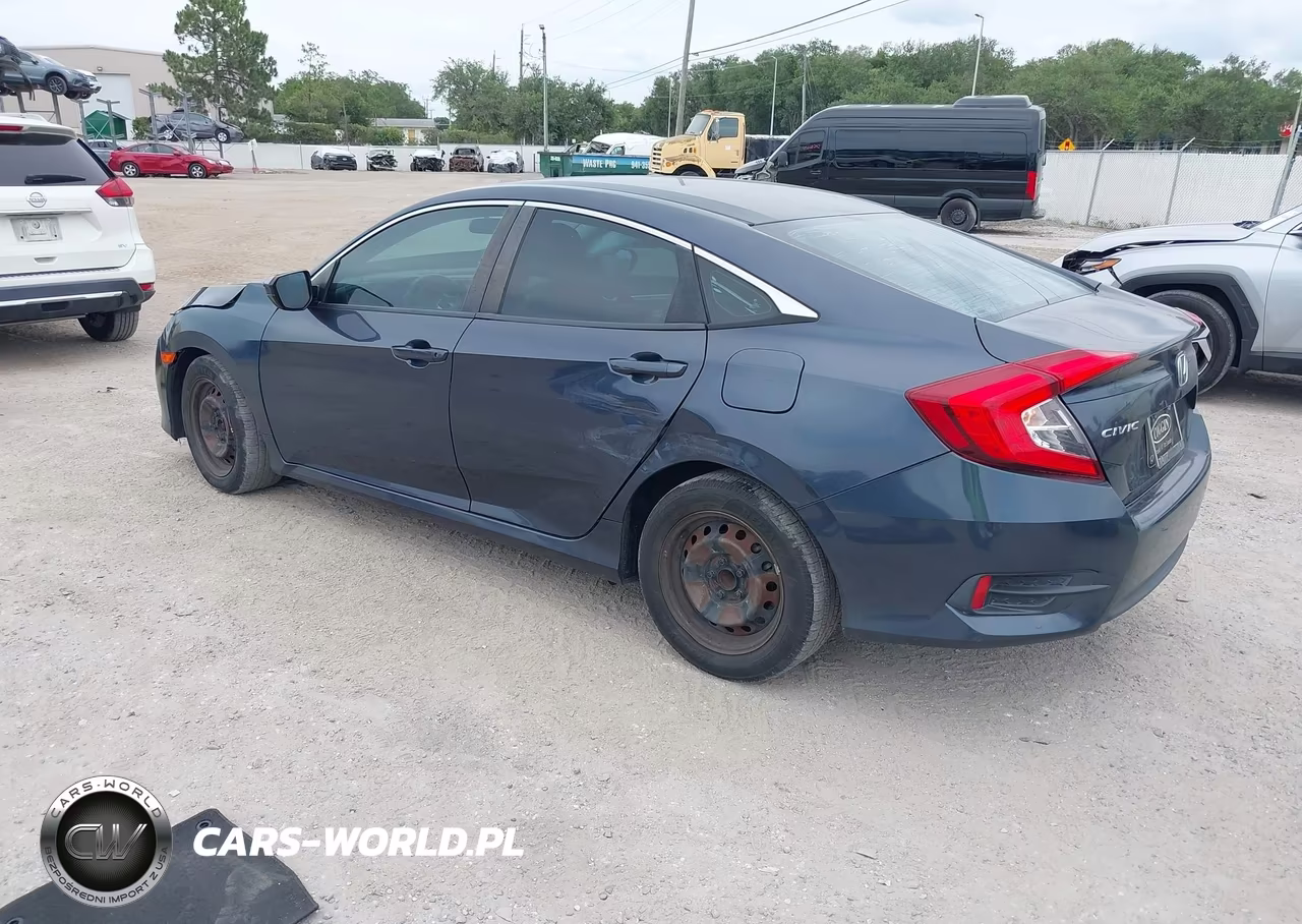 2017 Honda Civic Lx VIN:19XFC2F53HE021752 - 3
