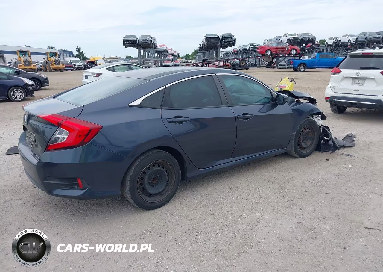 2017 Honda Civic Lx VIN:19XFC2F53HE021752 - 4