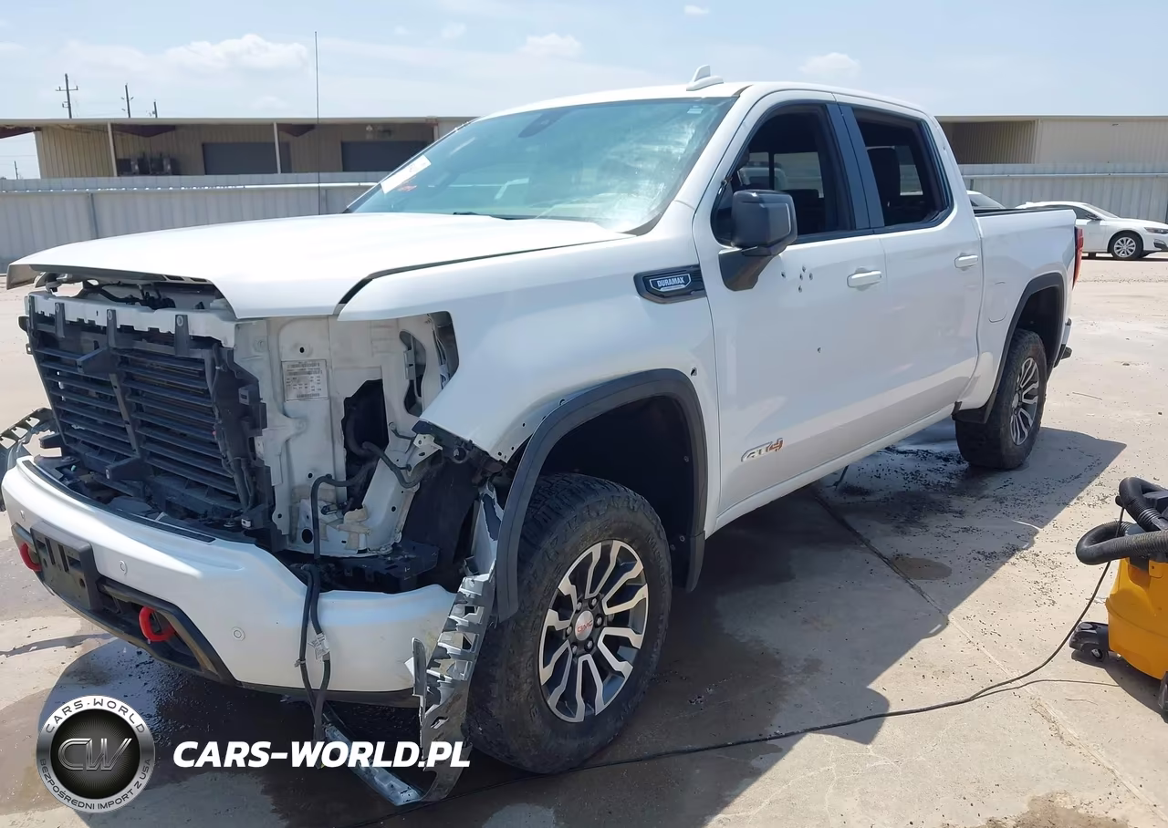 2021 GMC Sierra 1500 4Wd Short Box At4 VIN:3GTU9EET4MG185579 - 2