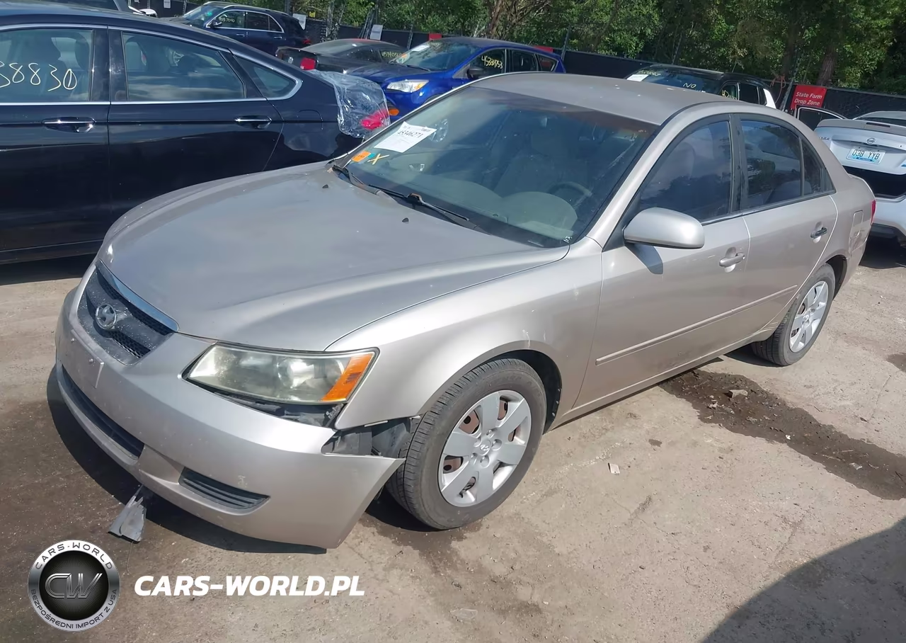2007 Hyundai Sonata Gls-Gls W-Xm VIN:5NPET46C17H229614 - 2