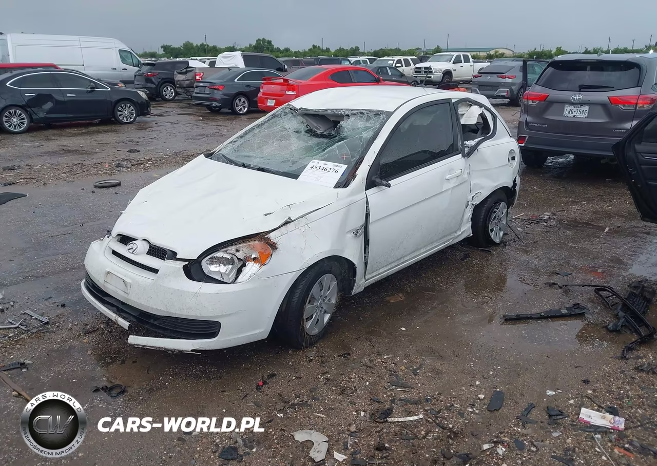 2010 Hyundai Accent Gs VIN:KMHCM3AC8AU174366 - 2