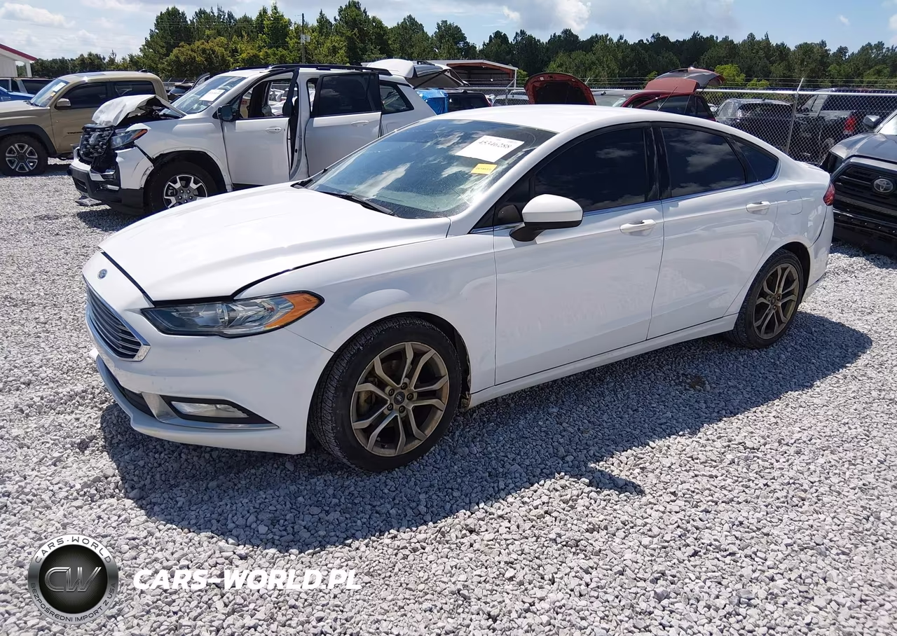 2017 Ford Fusion S VIN:3FA6P0G76HR244357 - 2
