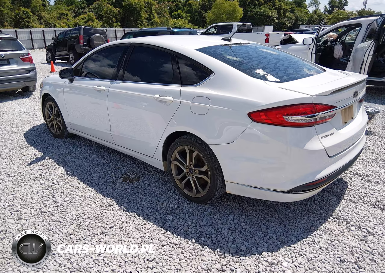 2017 Ford Fusion S VIN:3FA6P0G76HR244357 - 3