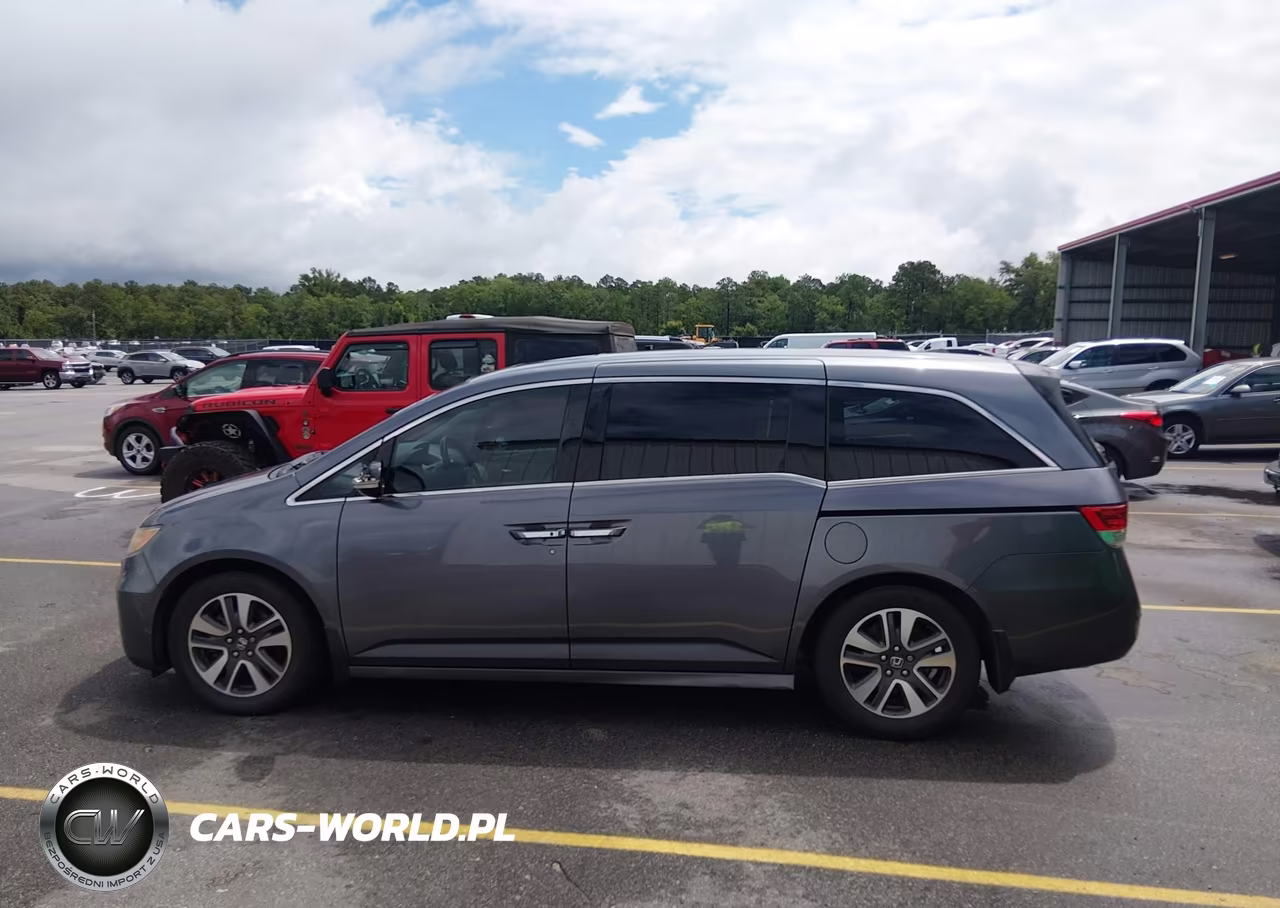 2014 Honda Odyssey Touring-Touring Elite VIN:5FNRL5H98EB058509 - 14