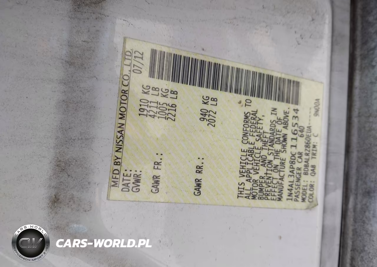 2013 Nissan Altima 2.5 S VIN:1N4AL3AP8DC116534 - 9