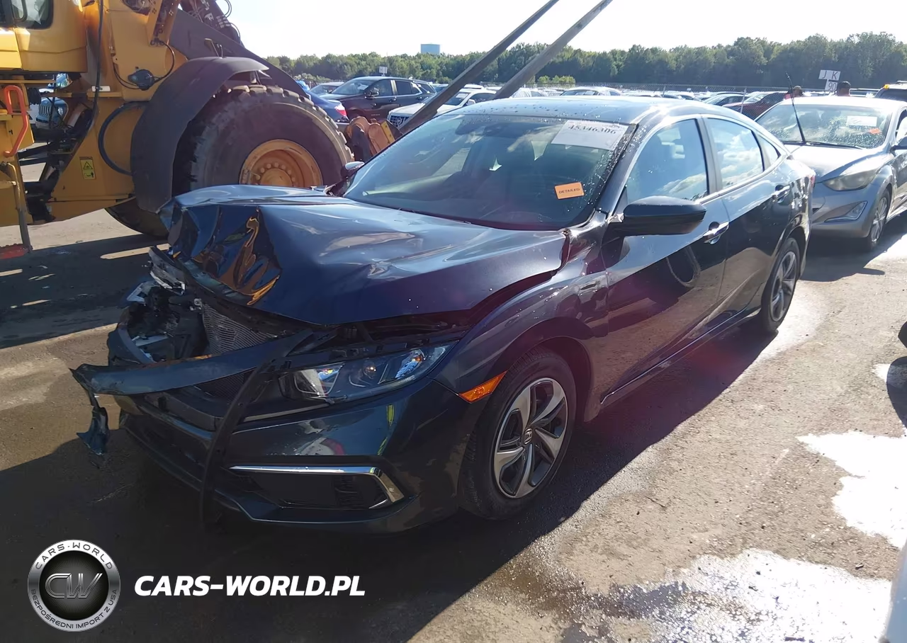 2019 Honda Civic Lx VIN:2HGFC2F63KH600830 - 2