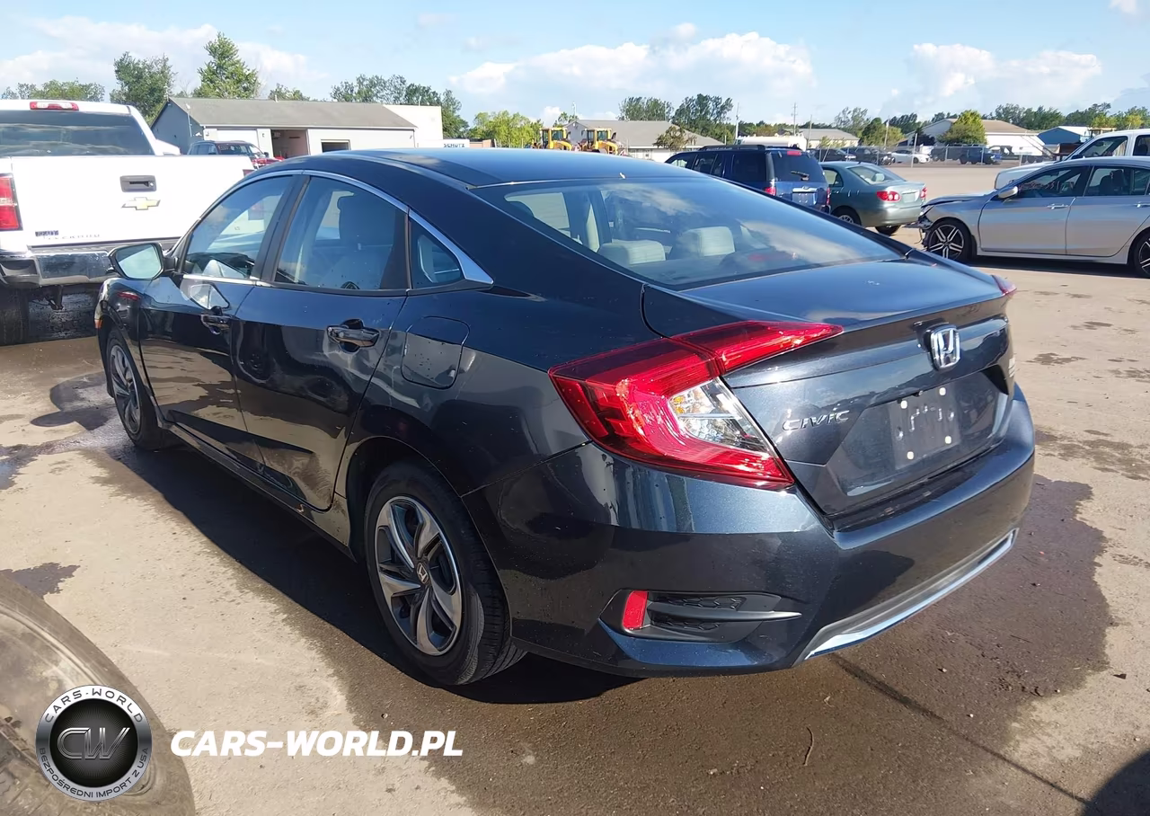 2019 Honda Civic Lx VIN:2HGFC2F63KH600830 - 3