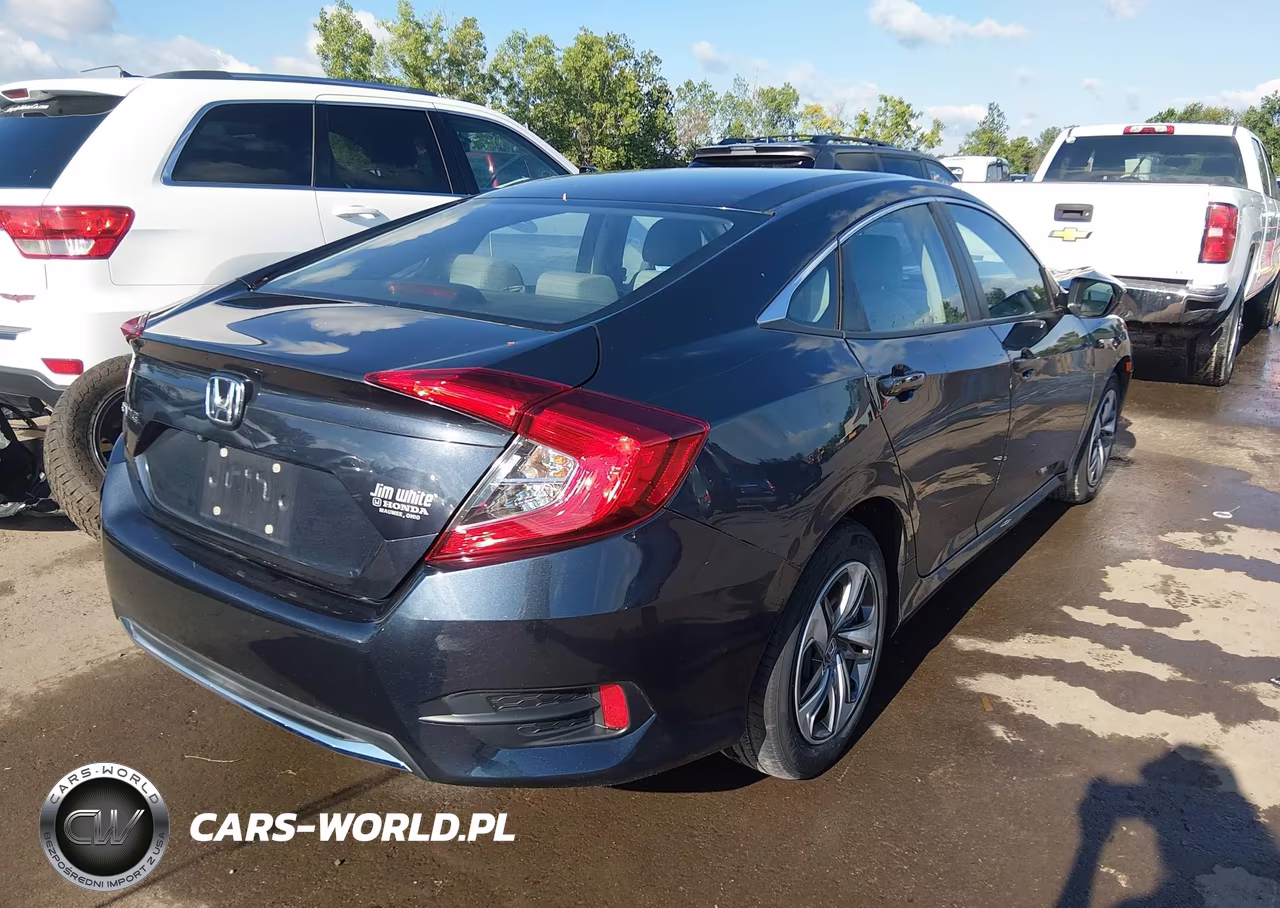 2019 Honda Civic Lx VIN:2HGFC2F63KH600830 - 4