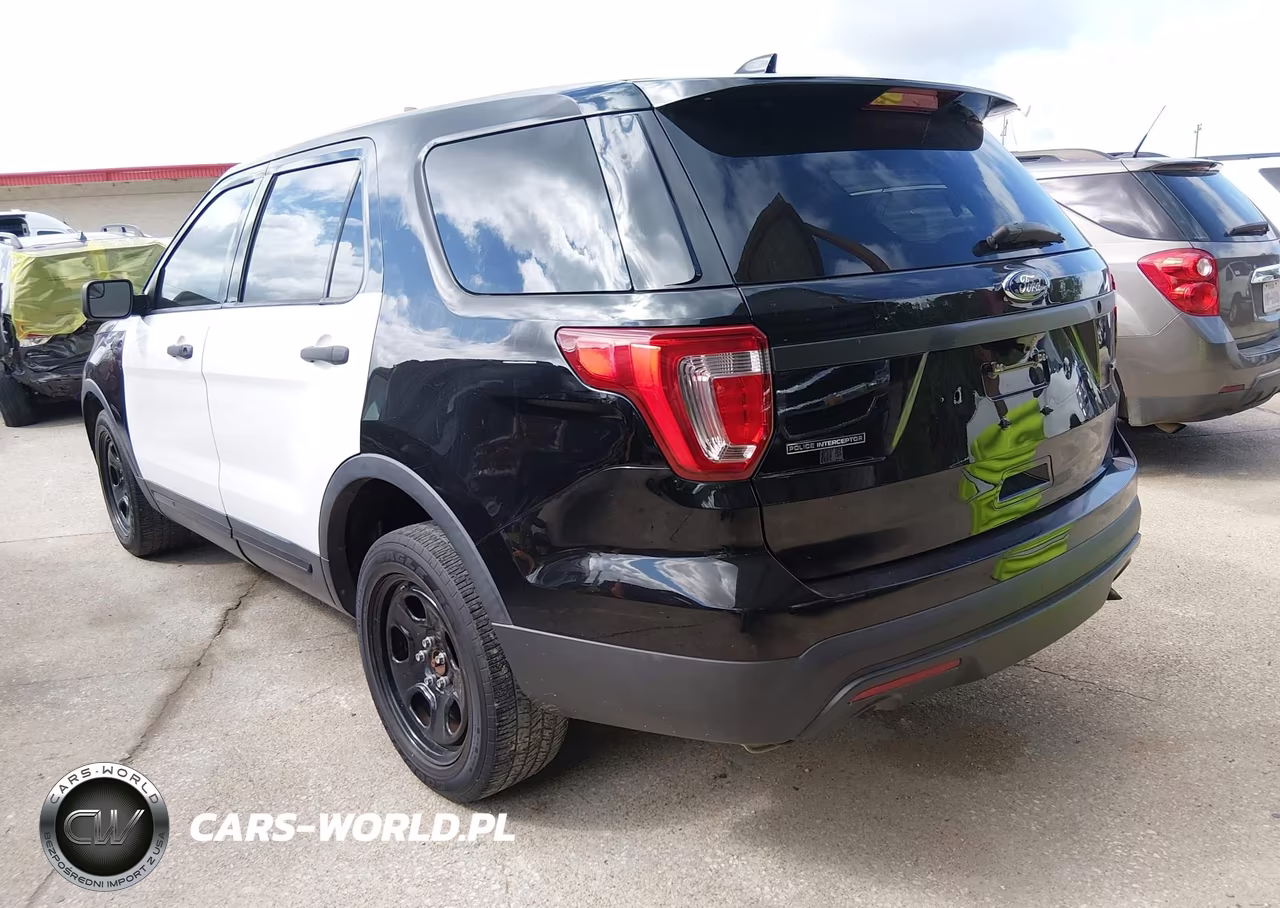 2016 Ford Utility Police Interceptor VIN:1FM5K8ARXGGD16448 - 3