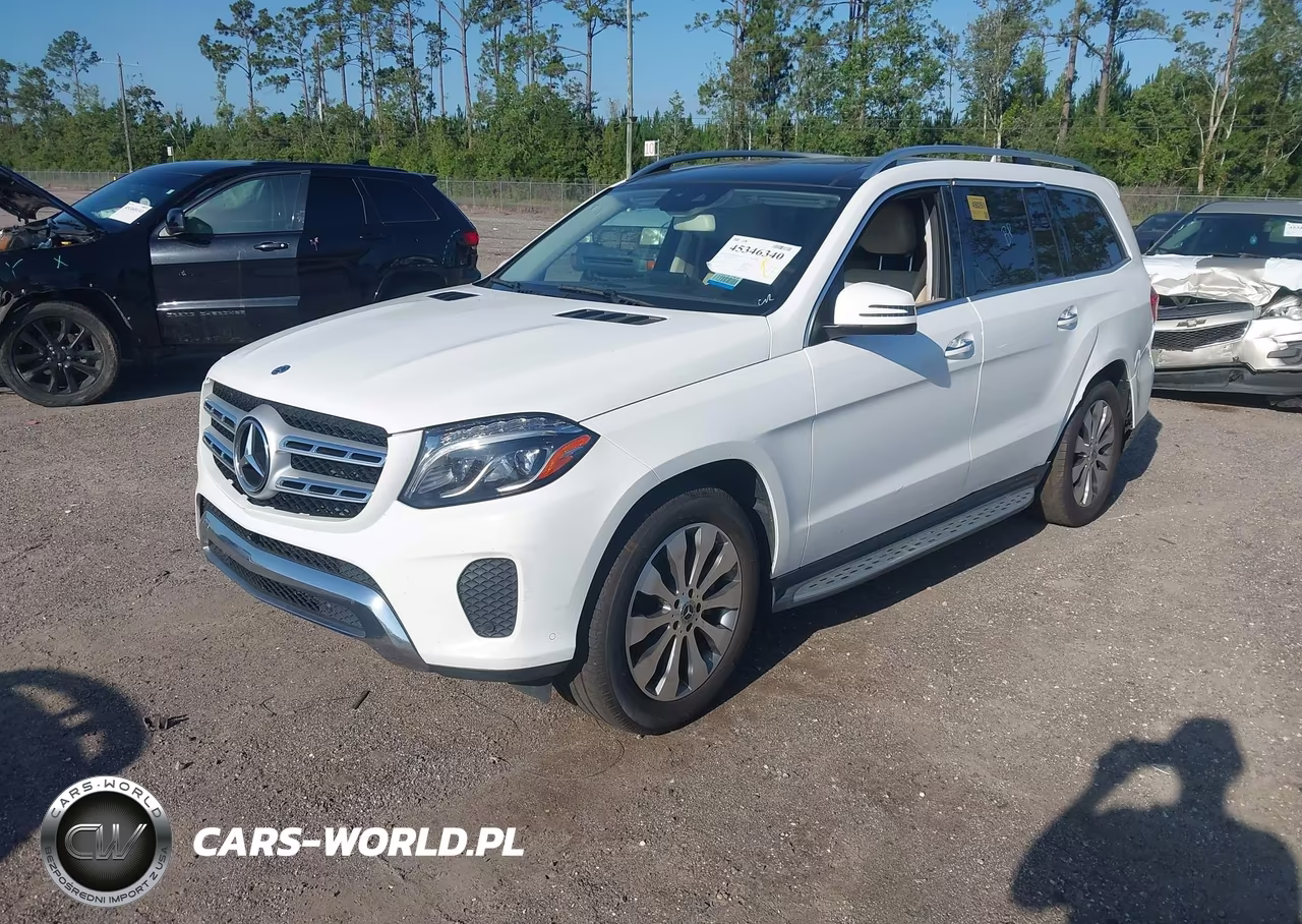 2018 Mercedes-Benz Gls 450 4Matic VIN:4JGDF6EE8JB092760 - 2