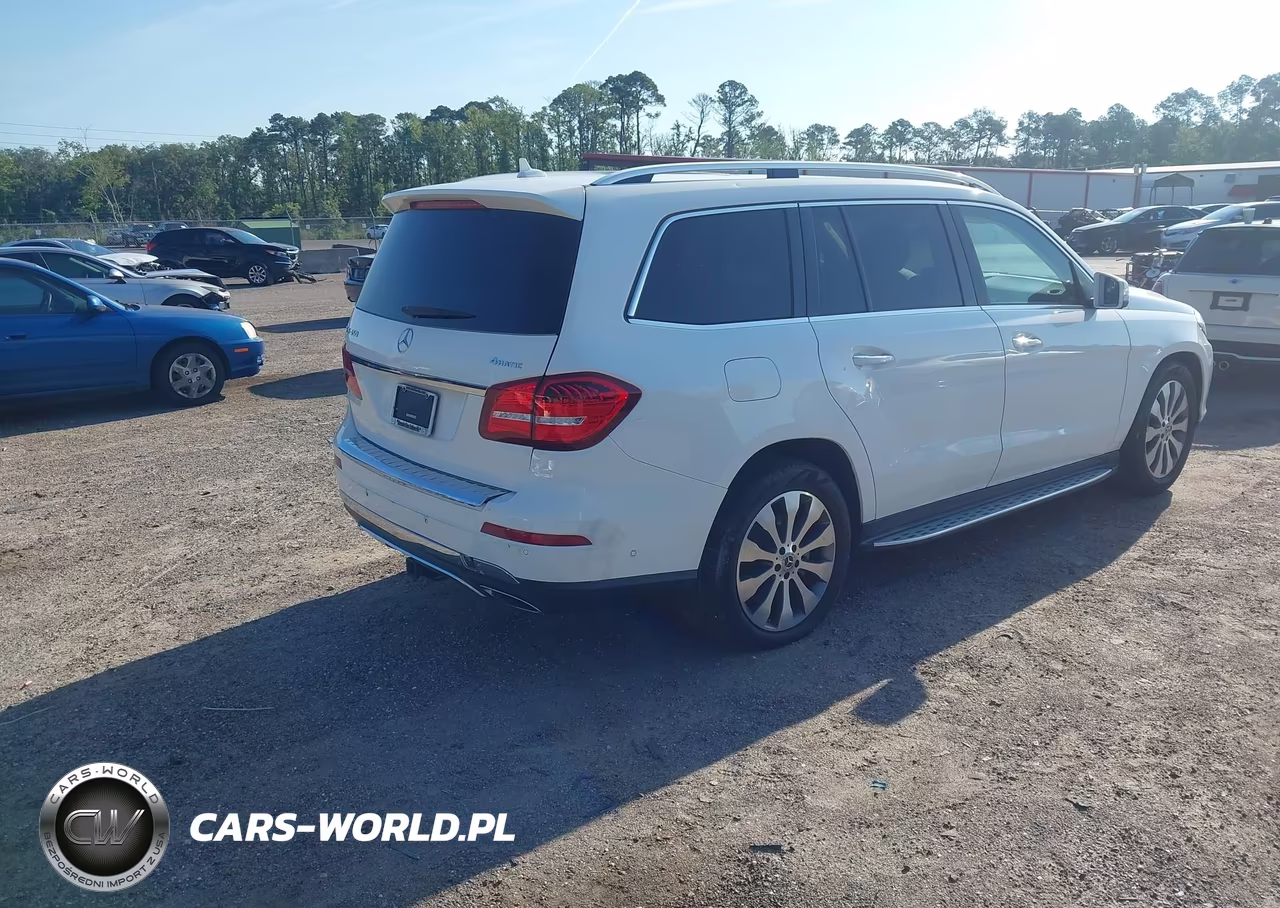 2018 Mercedes-Benz Gls 450 4Matic VIN:4JGDF6EE8JB092760 - 4
