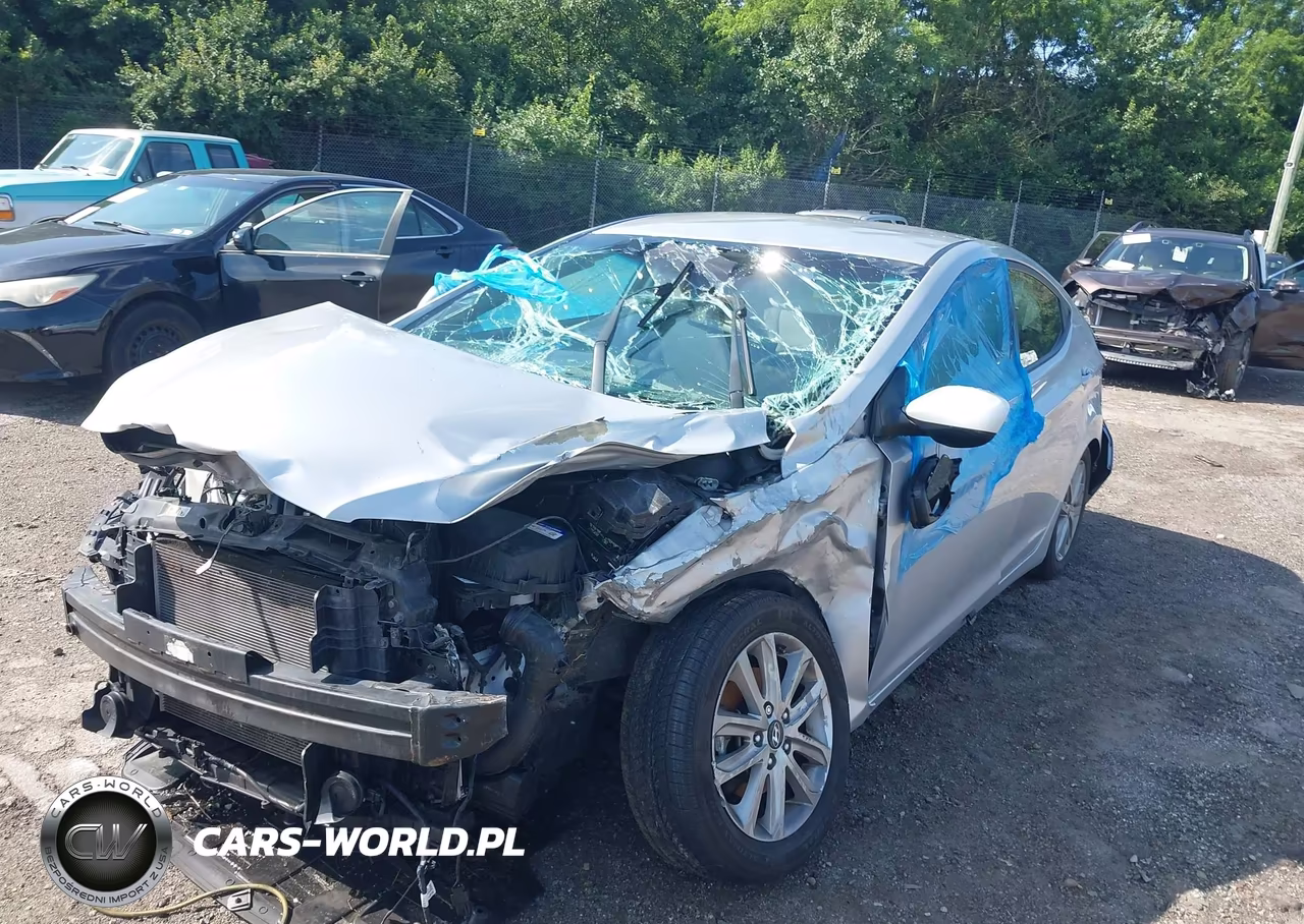 2014 Hyundai Elantra Se VIN:KMHDH4AE4EU103087 - 2