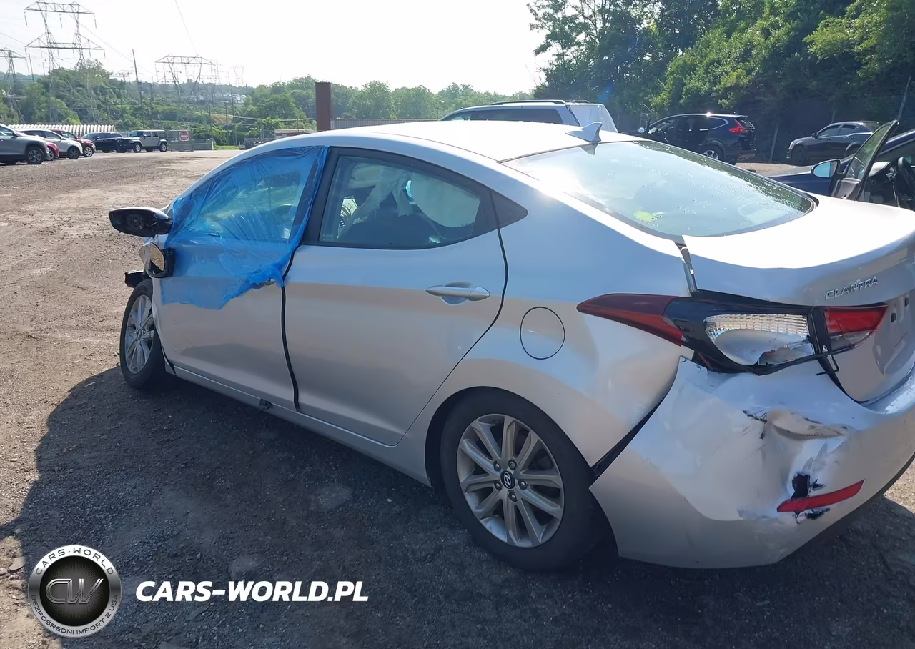 2014 Hyundai Elantra Se VIN:KMHDH4AE4EU103087 - 3