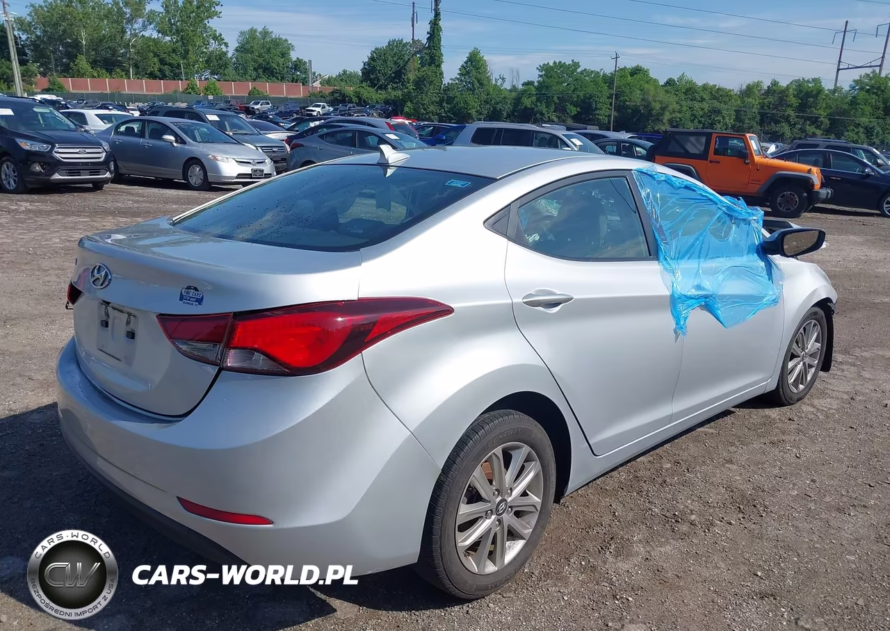 2014 Hyundai Elantra Se VIN:KMHDH4AE4EU103087 - 4