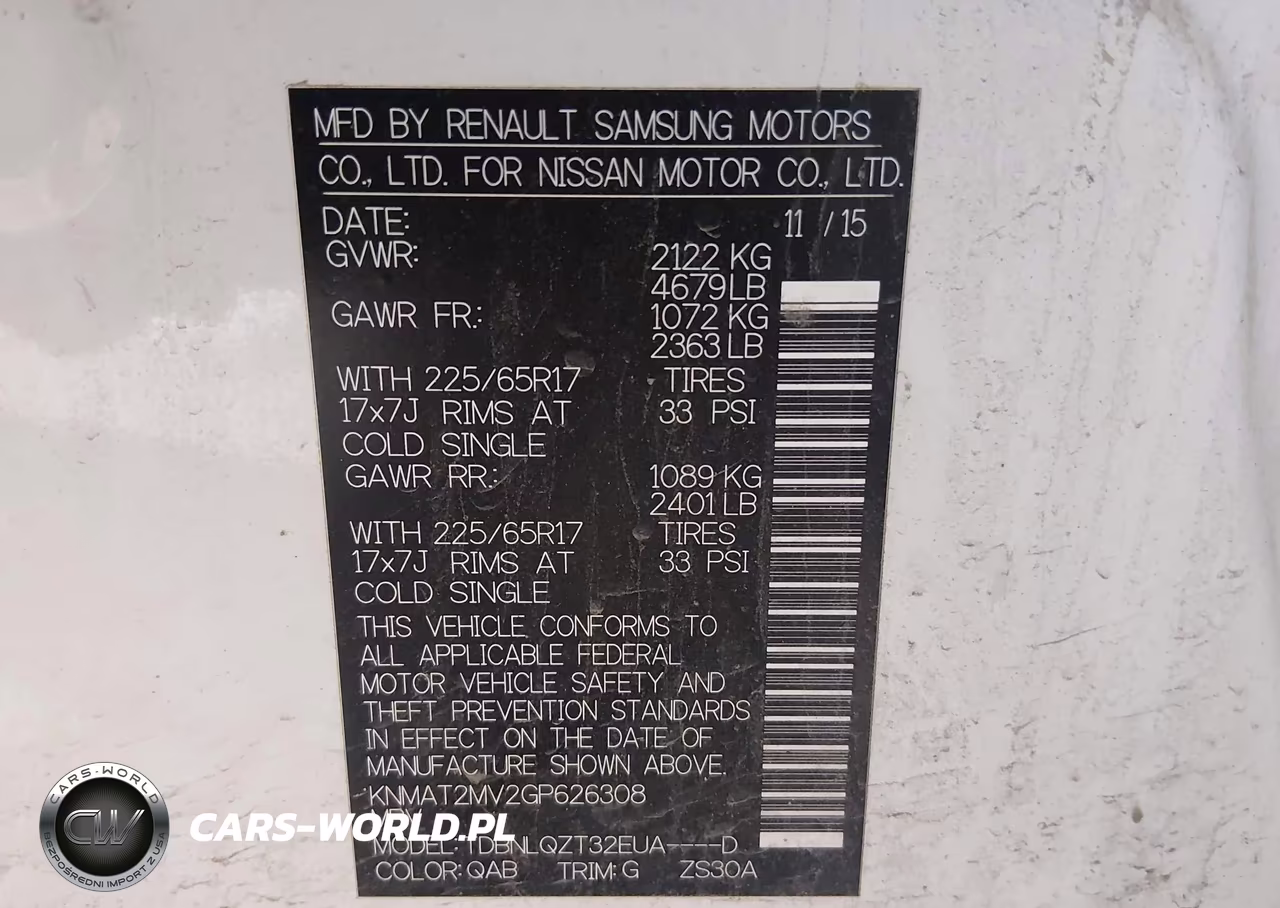 2016 Nissan Rogue Sv VIN:KNMAT2MV2GP626308 - 9