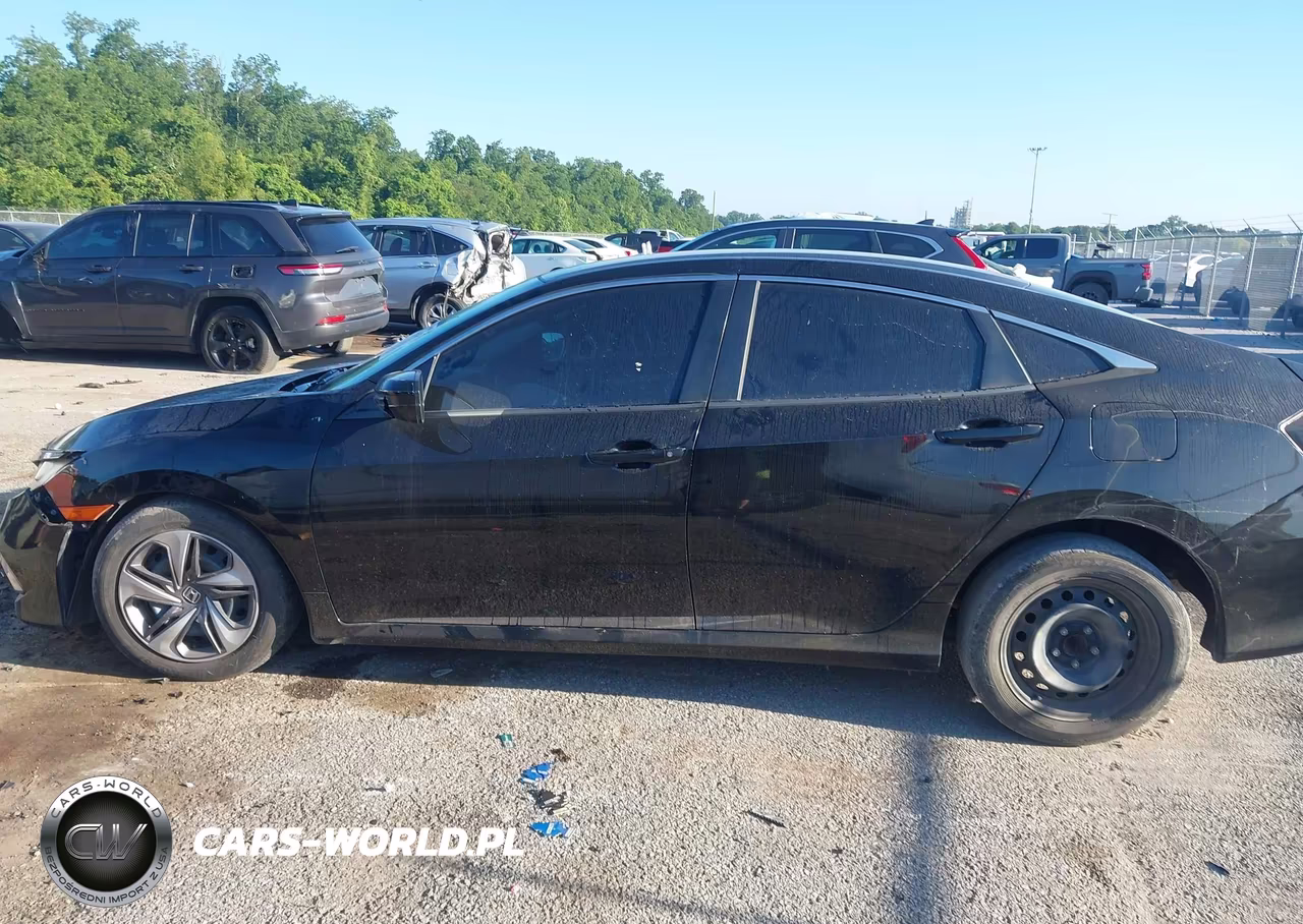 2019 Honda Civic Lx VIN:19XFC2F60KE048651 - 14