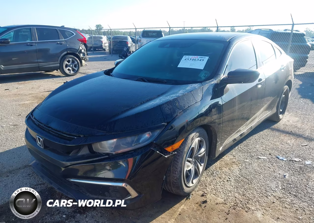 2019 Honda Civic Lx VIN:19XFC2F60KE048651 - 2