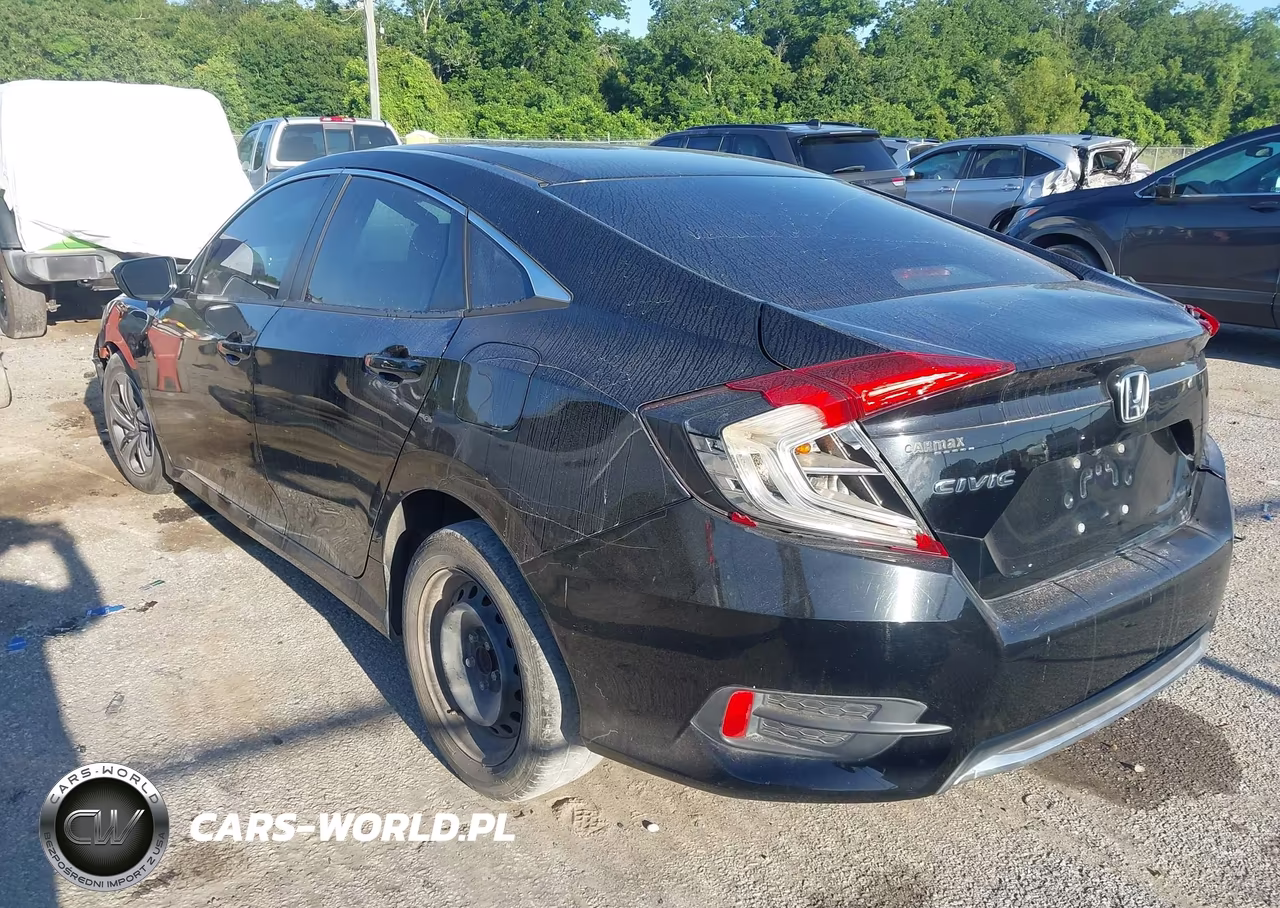 2019 Honda Civic Lx VIN:19XFC2F60KE048651 - 3
