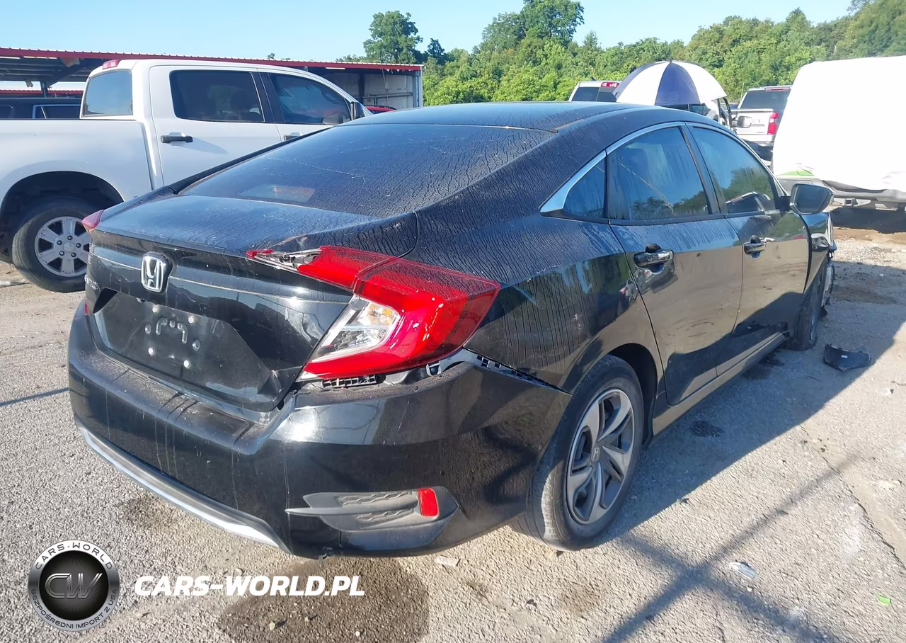 2019 Honda Civic Lx VIN:19XFC2F60KE048651 - 4