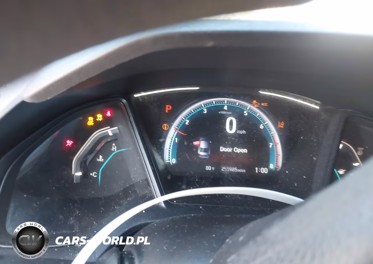 2019 Honda Civic Lx VIN:19XFC2F60KE048651 - 7