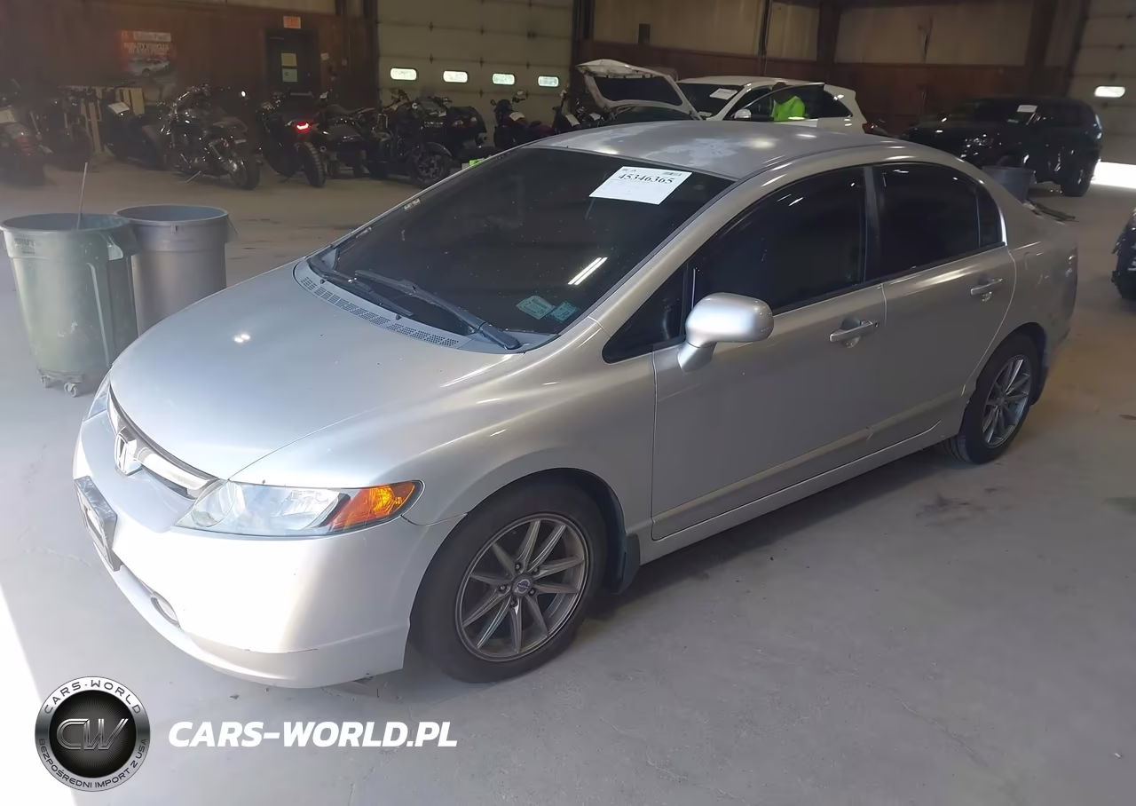 2008 Honda Civic Lx VIN:2HGFA16508H523835 - 2