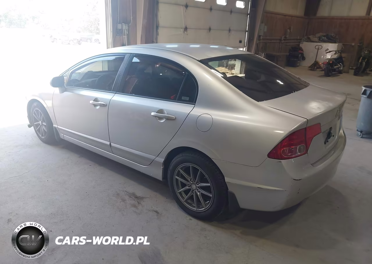 2008 Honda Civic Lx VIN:2HGFA16508H523835 - 3