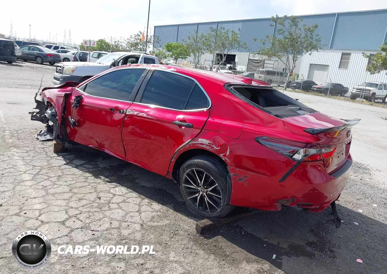 2022 Toyota Camry Se VIN:4T1G11AKXNU040292 - 3