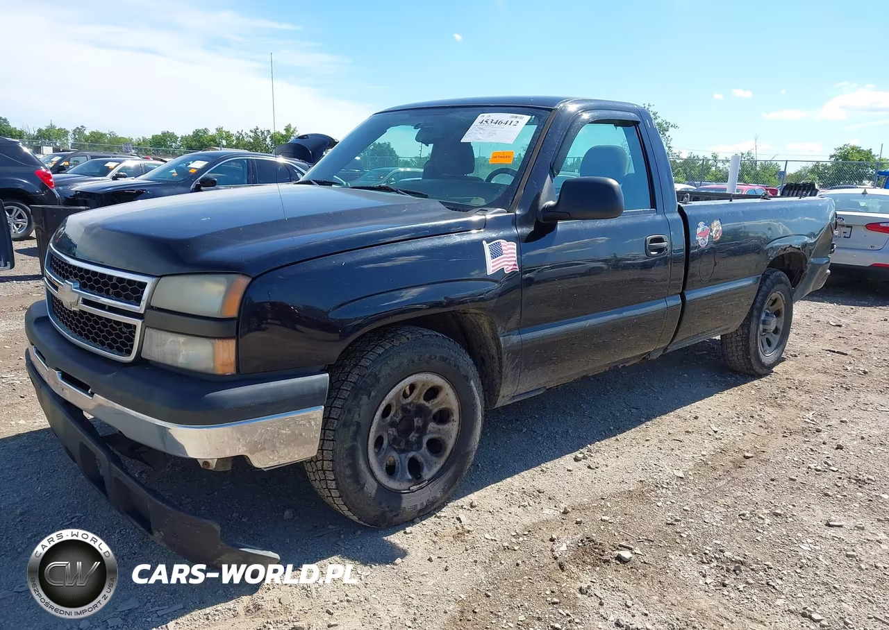 2006 Chevrolet Silverado 1500 Work Truck VIN:3GCEC14X56G261607 - 2