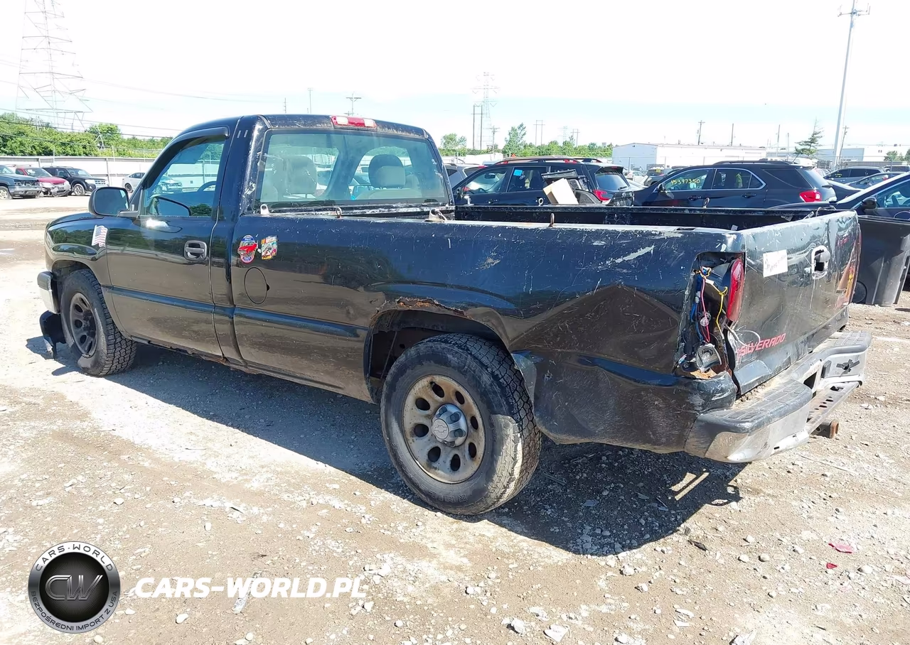 2006 Chevrolet Silverado 1500 Work Truck VIN:3GCEC14X56G261607 - 3