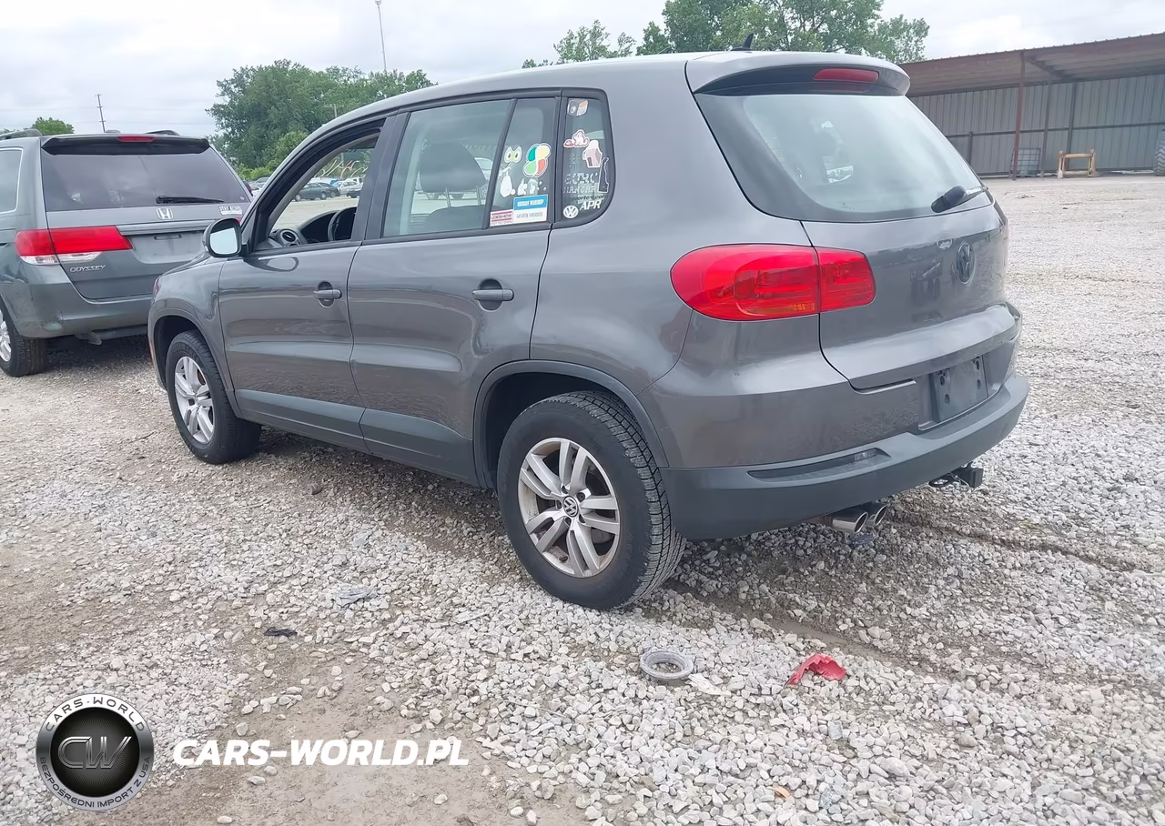 2014 Volkswagen Tiguan S VIN:WVGAV3AX8EW541087 - 3